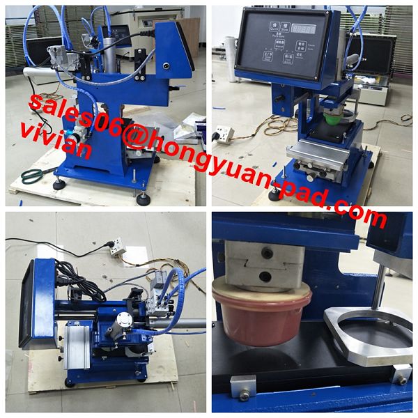 single color pad printing machine