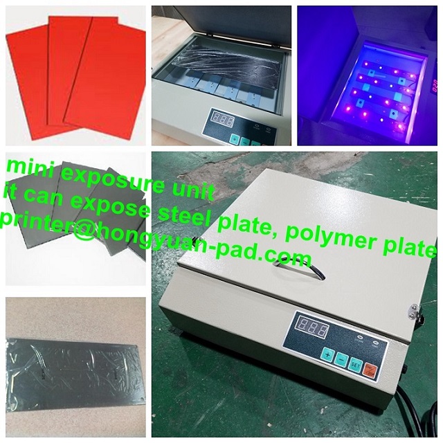 pad printing exposure unit