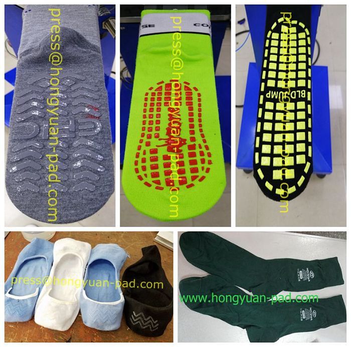 anti slip socks screen printing machine
