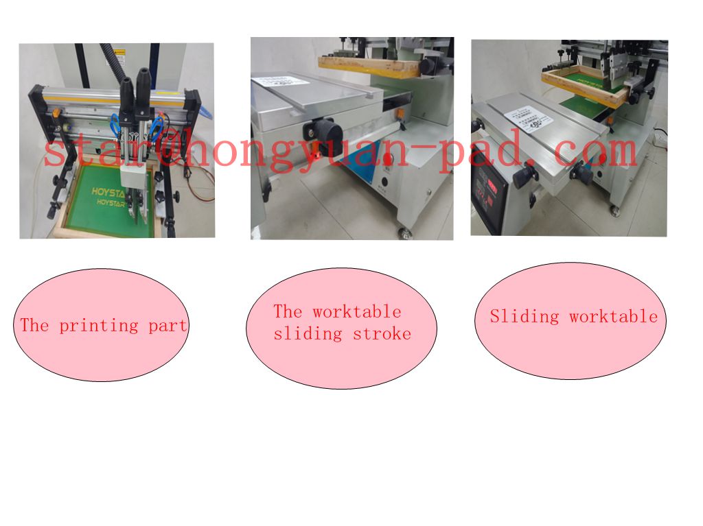 Running Worktable Screen Printing Machine