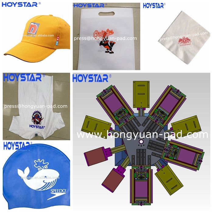 Semi auto 4 colour tshirt screen printing machine