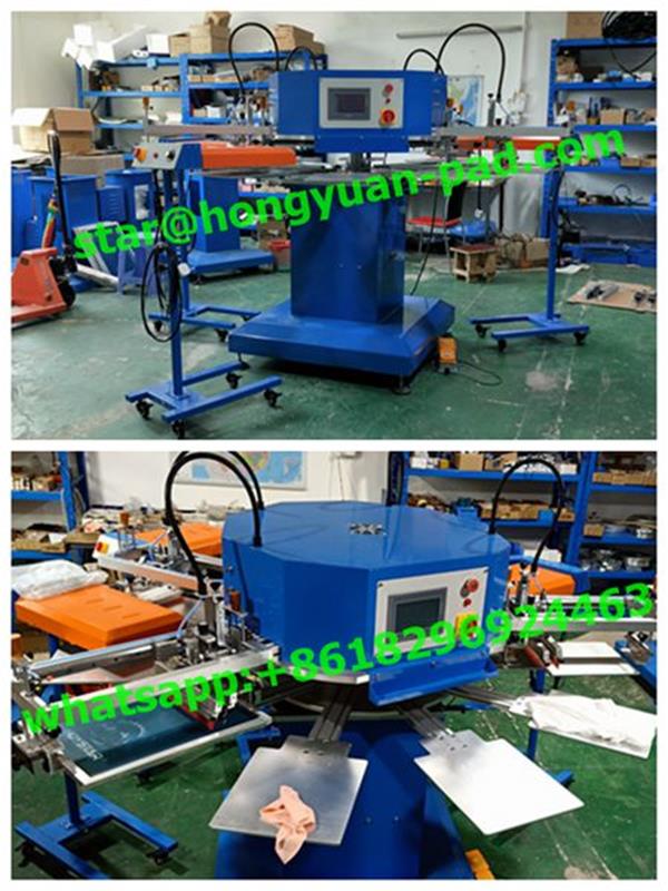 4 Color T-shirt Printing Machine