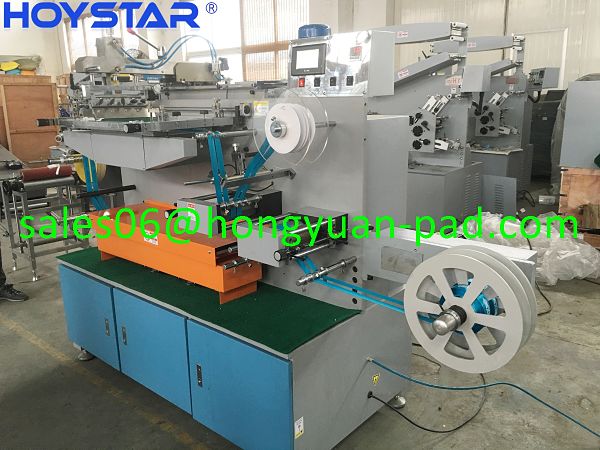 screen printing machine for ribbon