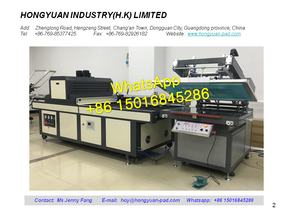 UV Spot Screen Printing Machine