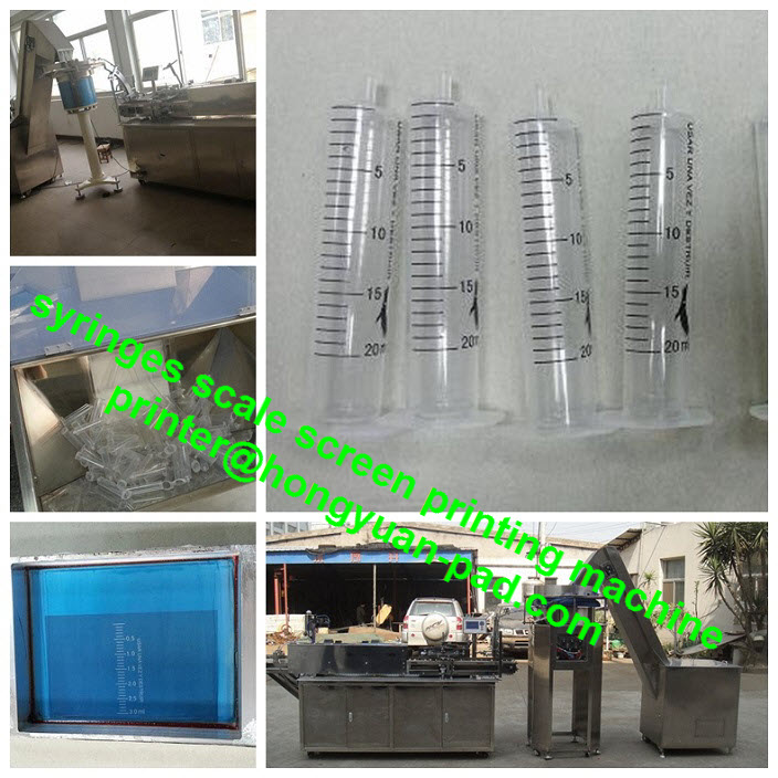 plastic syringes screen printer