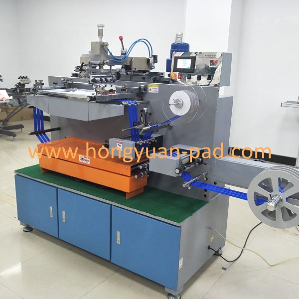 (GW-BD150)1 Color Roll to Roll Screen Printing Machine for Printing Tape