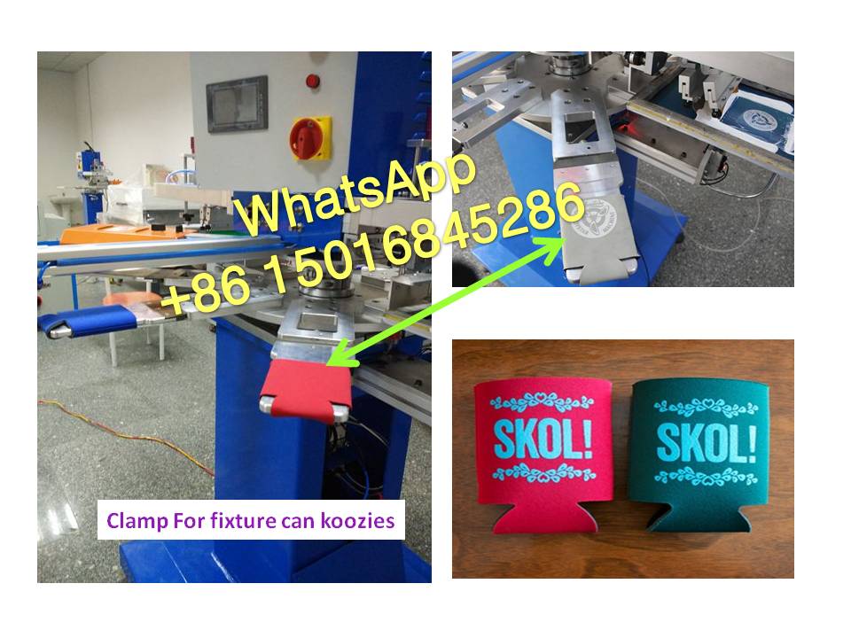can cooler screen printer machine