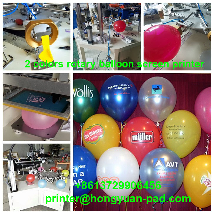 Balloon Printing Machine,2 Color Balloon Screen Printer