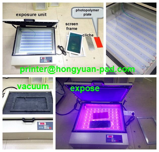 silk screen frame exposure unit