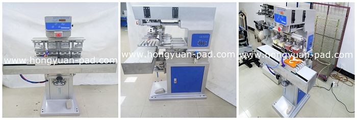 4 color pad printing machine 