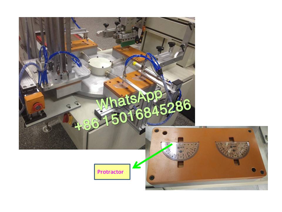 plastic scale screen printing machine