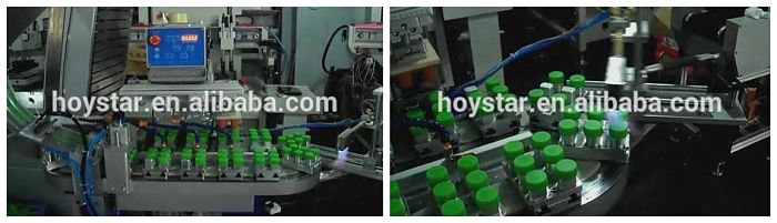 bottle plastic cap pad printer