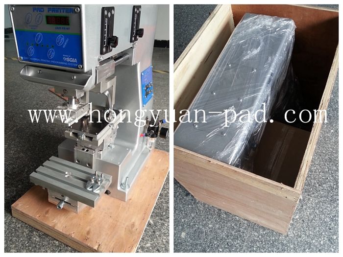 1 color mini pad printing machine