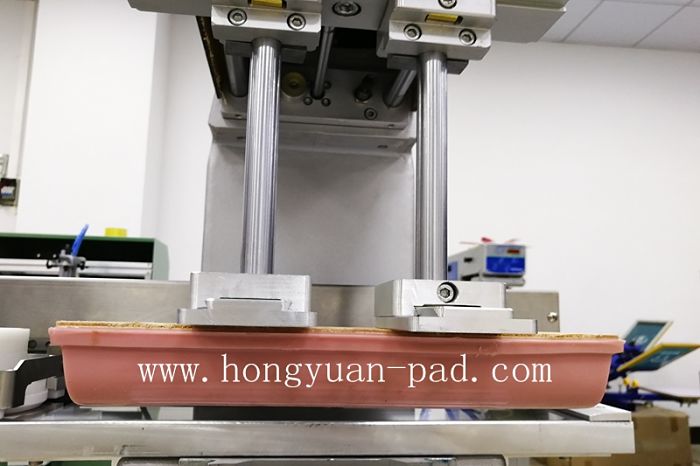 Transverse Closed Cup Pad Printing Machine 