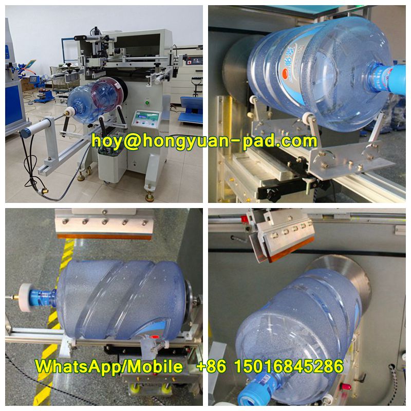 19 liter water bucket printing machine