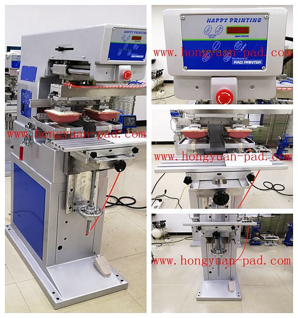 2 color pad printing machine