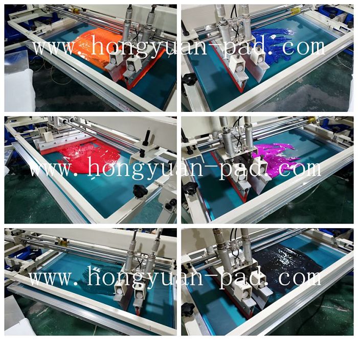 automatic textile screen printing machine