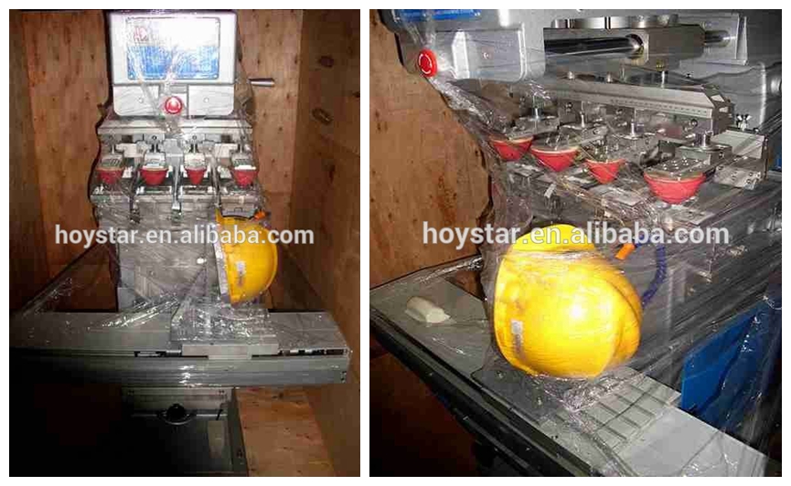 4 color pad printing machine
