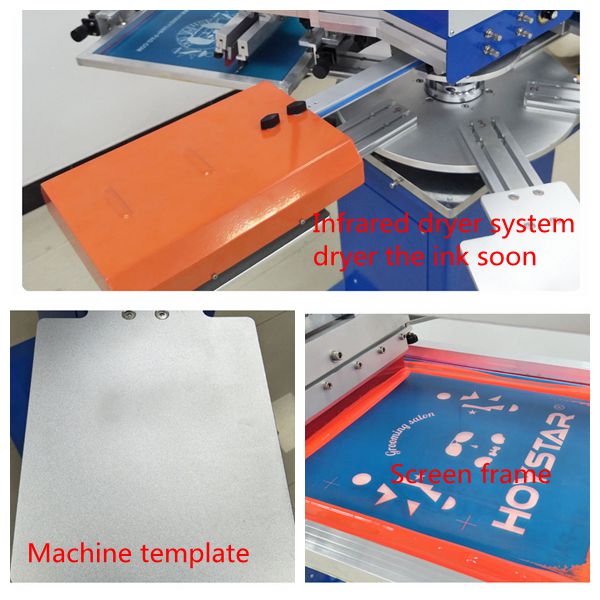 2 Color Tshirt Screen Printing Machine