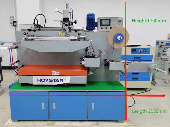 roll to roll screen printing machine for tapes