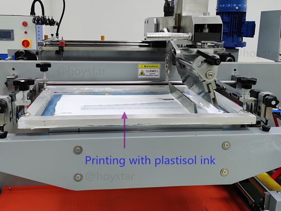 screen printing machine for textile