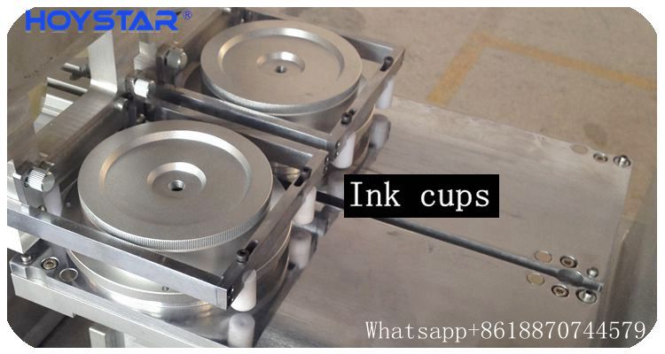 2 colour pad printing machine