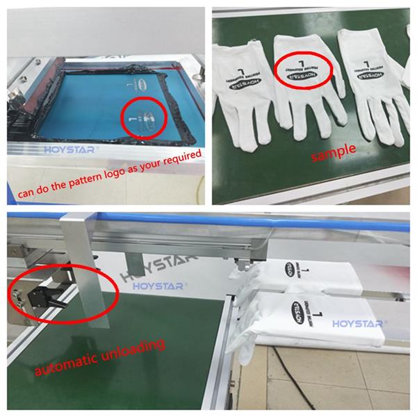 Gloves Logo Screen Printing Machine
