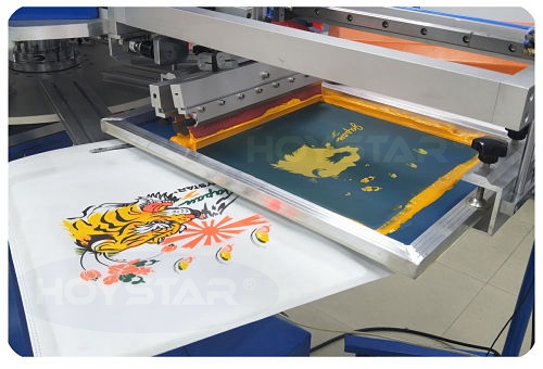 Bag screen printing machine to screen print on cloth bag, jute ...