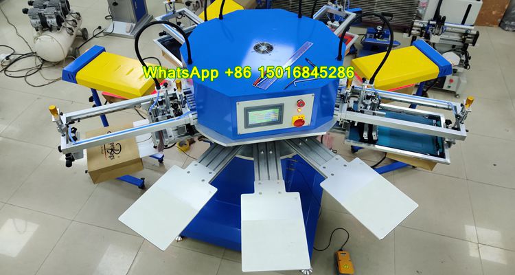 automatic tshirt screen printing machine