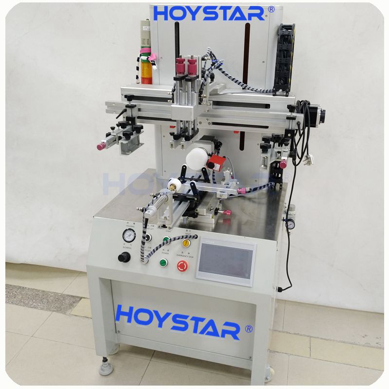 CNC cylinder screen printing machine 