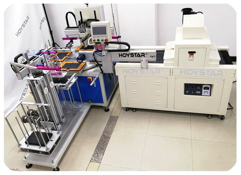 Automatic screen printing machine