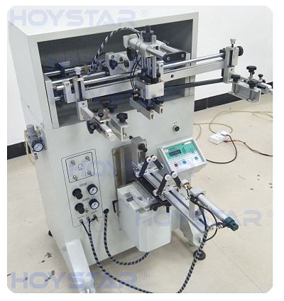 semi auto cylinder screen printing machine for bottle