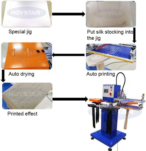  silk stockings printing