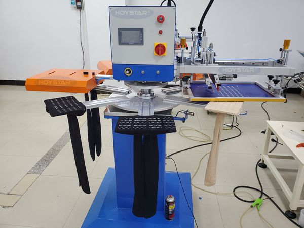 Single Color Rotary Screen Printing Machine