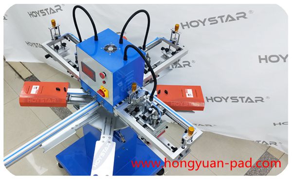3 Color Carousel Screen Printing Machine
