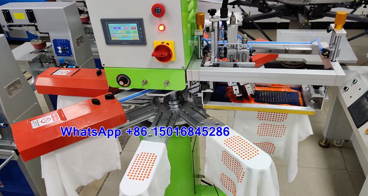 socks screen printing machine, anti-slip socks
