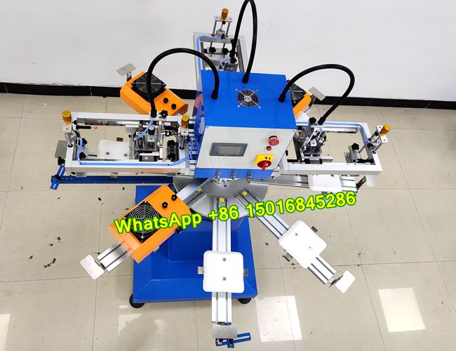 lunch box screen printing machine, food container screen printing machine