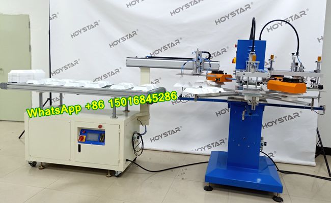 foam box screen printing machine, lunch box printing machine