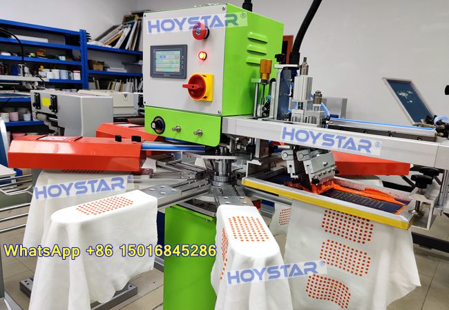 socks screen printing machine, anti-slip socks printing machine