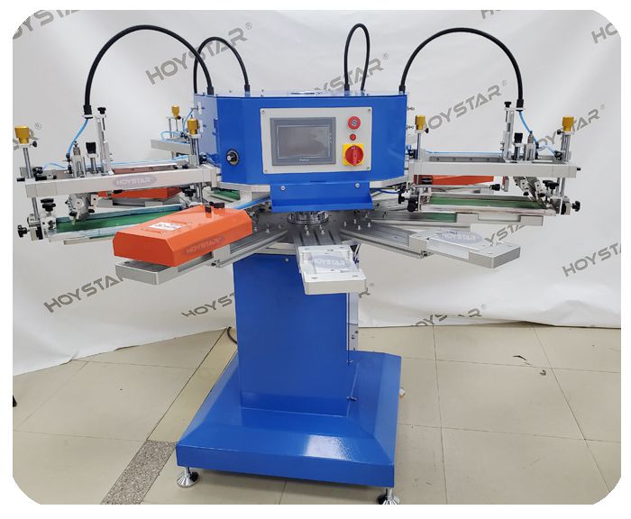 4 Color Screen Printing Machine
