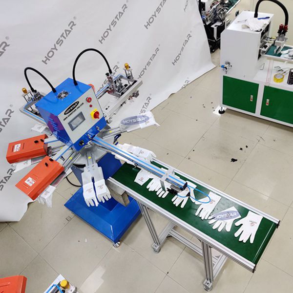 Gloves Rotary Screen Printing Machine