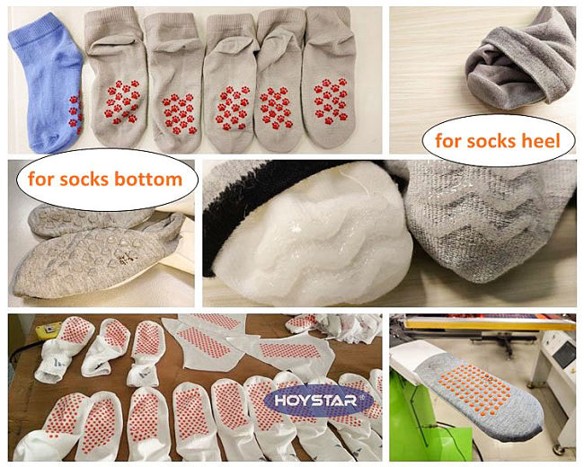 anti slip socks printing