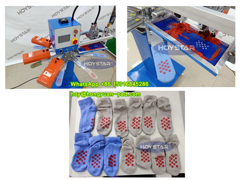 socks printing machine, socks screen printing machine, screen printing machine for socks, non slip socks printer,non-slip kid socks print, silicone gel printing machine, non-slip silicone gel printer,baby socks anti slip printing machine, kid socks non-slip printer, children socks anti slip printing machine, anti slip silicone gel printing machine