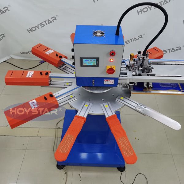 Rotary Anti Slip Socks Screen Printing Machine