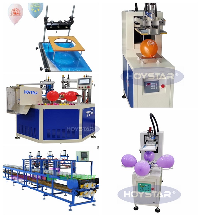 logo balloon screen printer