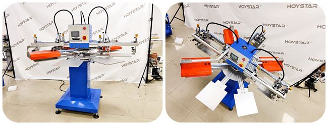3 color automatic screen printing machine for t shirt/bags