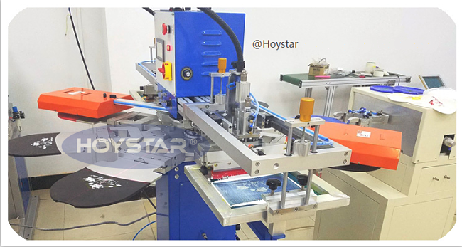 automatic screen printing machine for swim caps