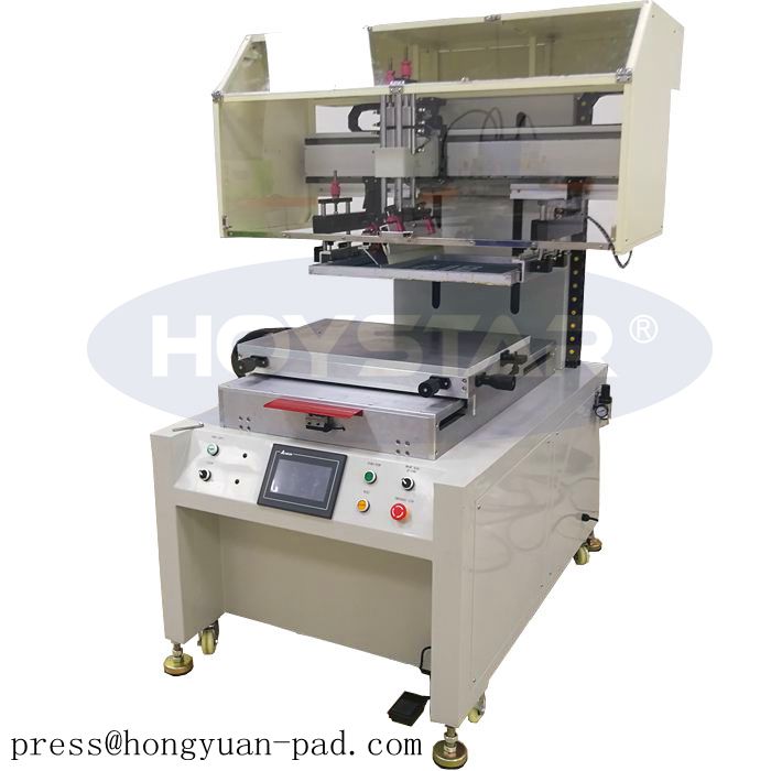 Vacuum Flatbed Precision Screen Printer