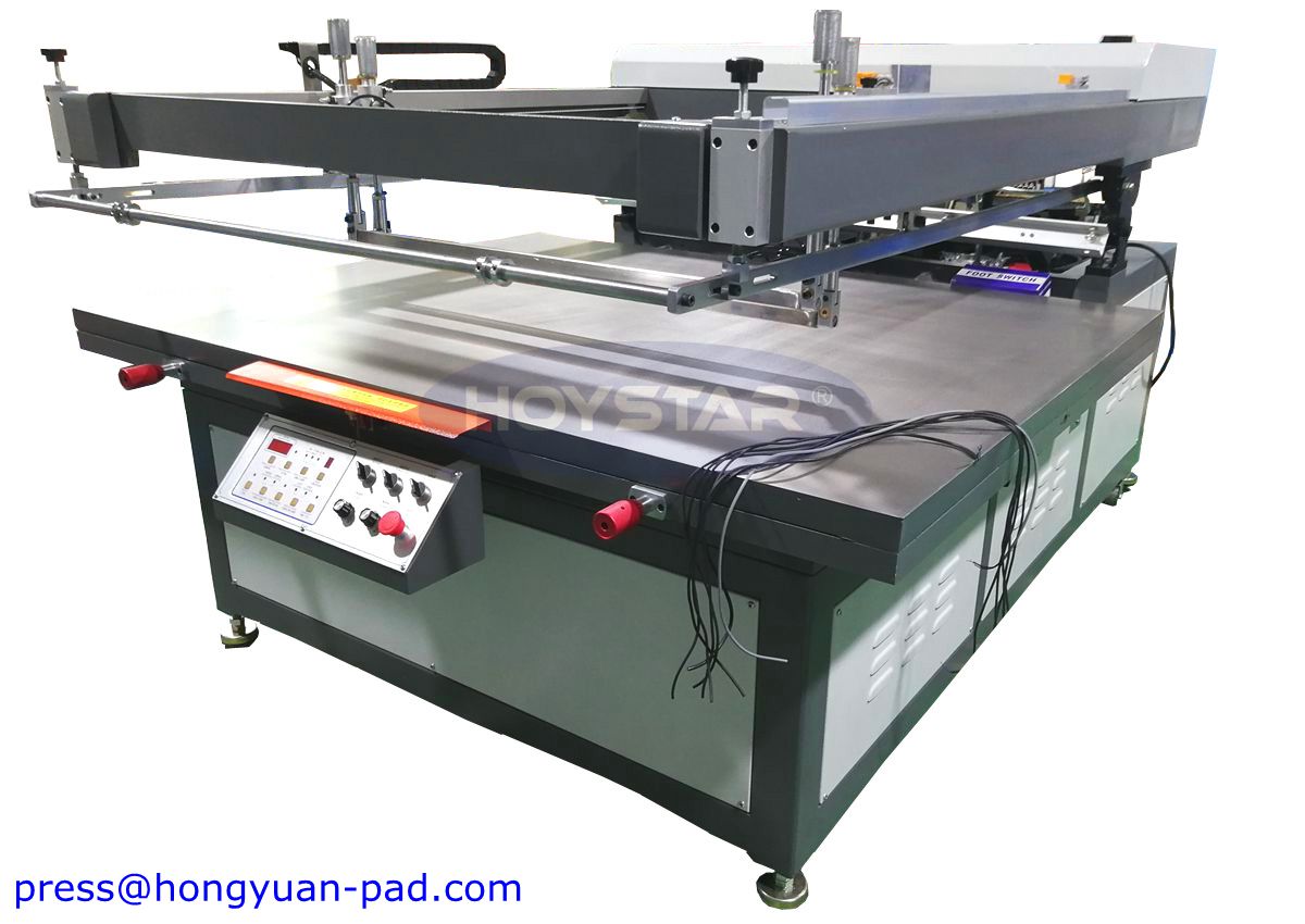 Flat Screen Printing Machine Exported To Middle East