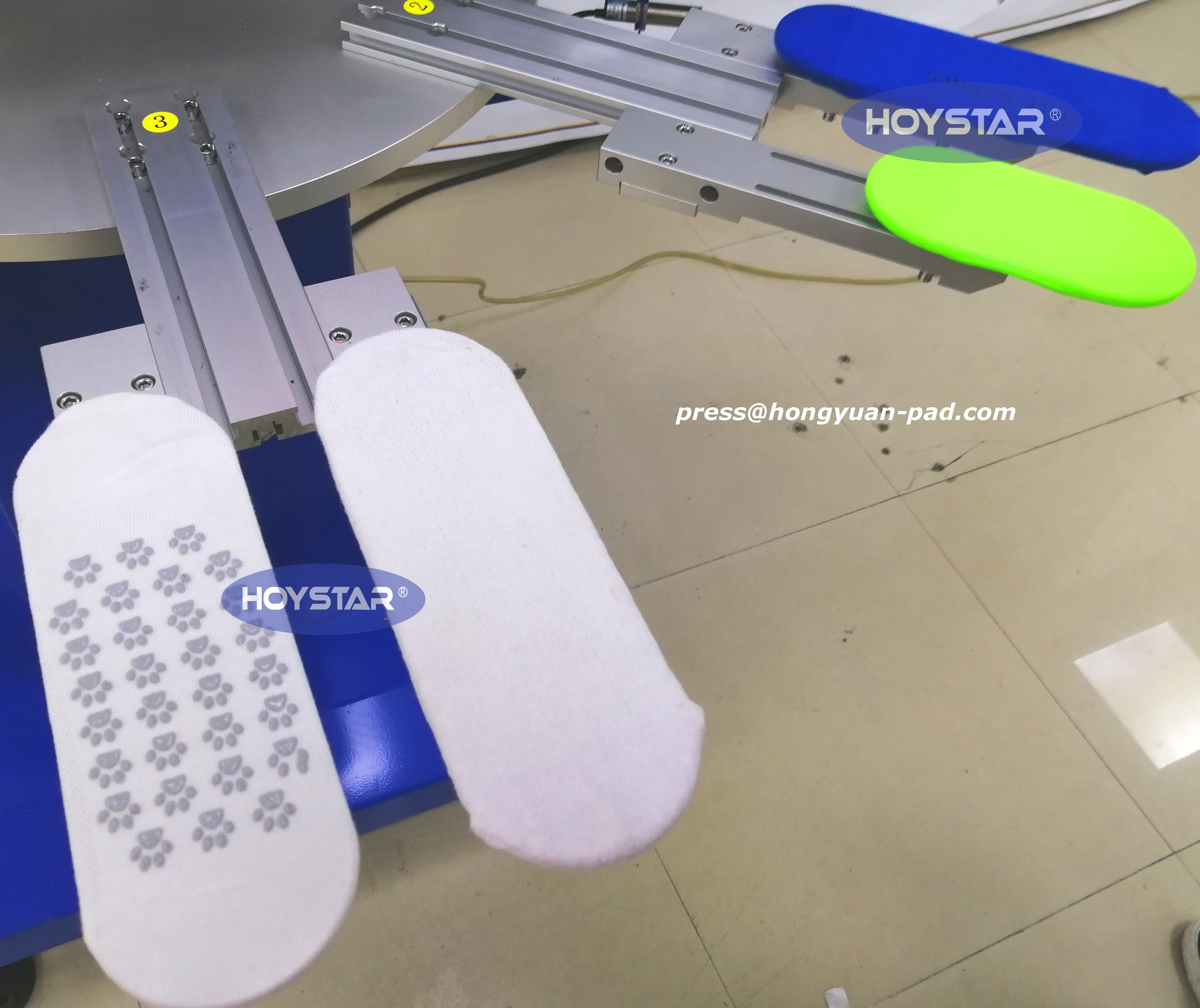 Printing Yoga Grip Sock